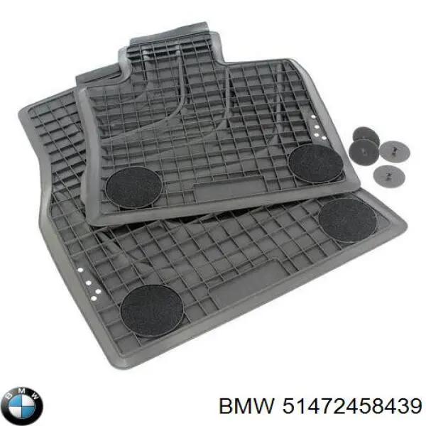 Tapete dianteiro, kit de 2 un. BMW 51472458439 preço, a partir de 136,58 USD