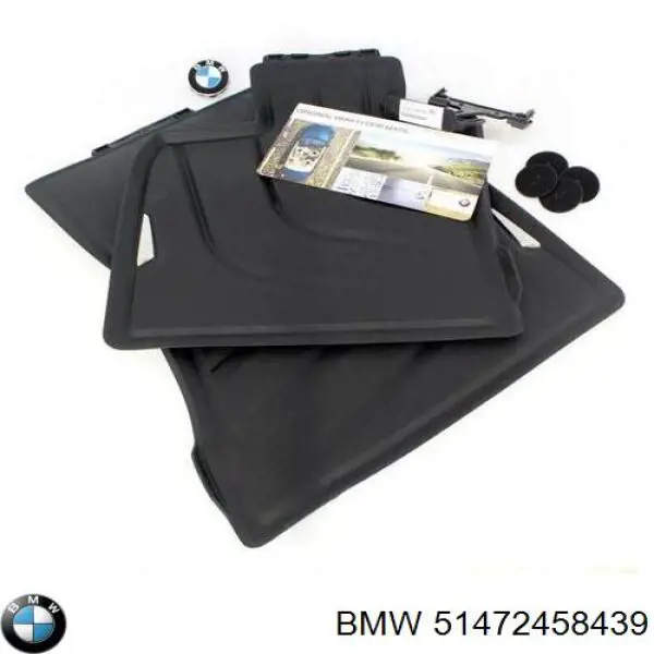 Compre 51472458439 BMW Tapete dianteiro, kit de 2 un.