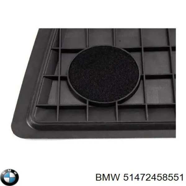 Compre 51472458551 BMW Tapete dianteiro, kit de 2 un.