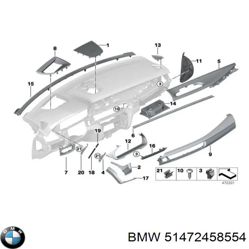 Tapete traseiro, kit de 2 un. BMW 51472458554 preço, a partir de 103,82 USD