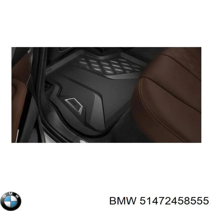 Tapete traseiro, kit de 2 un. BMW 51472458555 preço, a partir de 121,16 USD