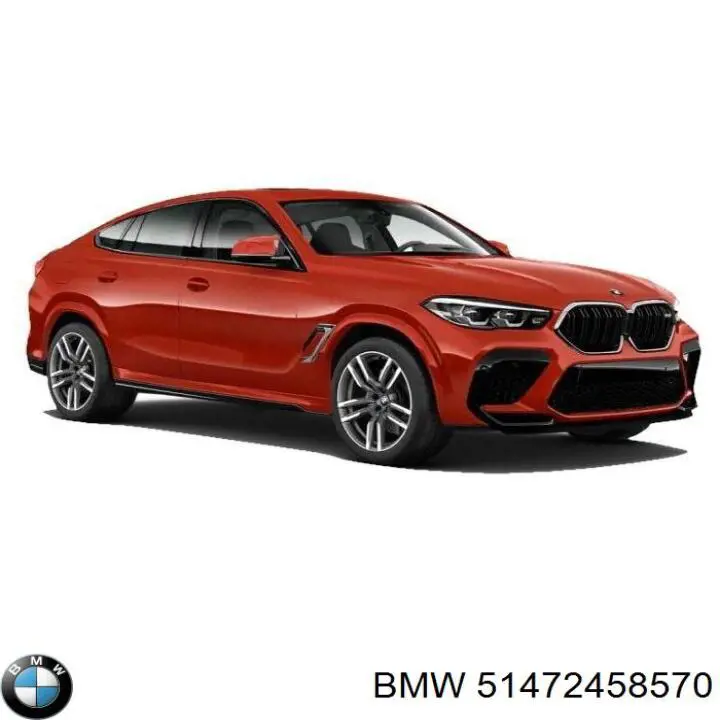51472458570 BMW Tapete da seção de bagagem
