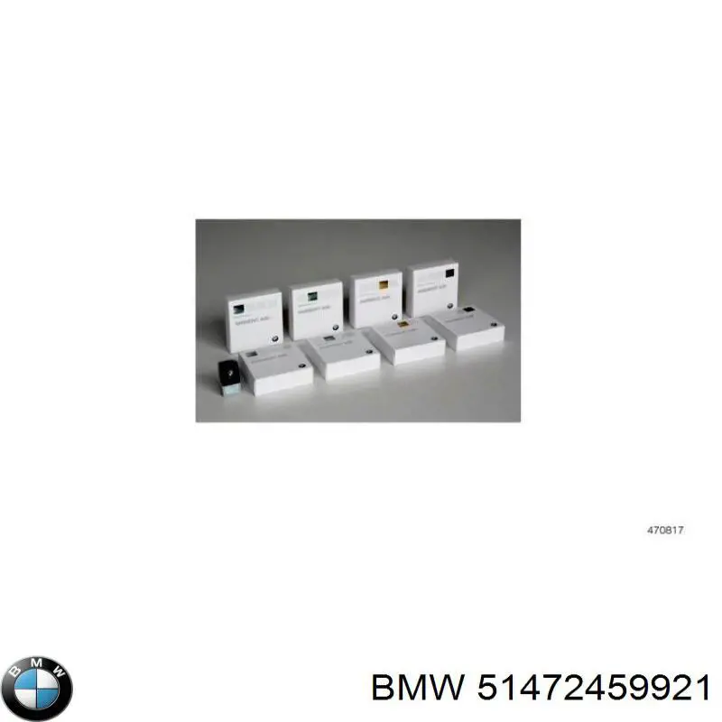 Compre 51472459921 BMW Tapete da seção de bagagem