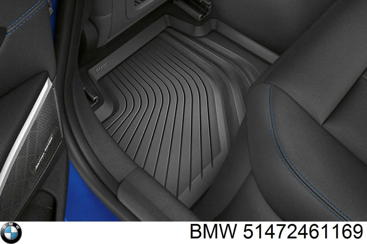 51472461169 BMW Tapete traseiro, kit de 2 un.