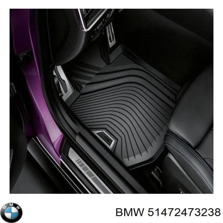 Tapete dianteiro, kit de 2 un. BMW 51472473238 preço, a partir de 130,96 USD