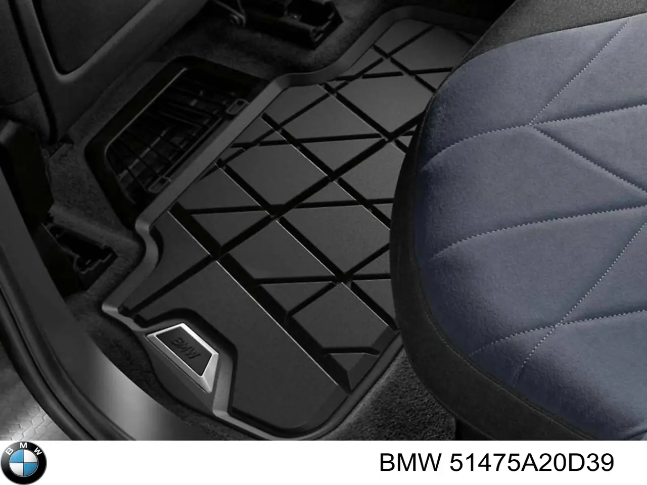 Tapete traseiro, kit de 2 un. BMW 51475A20D39 preço, a partir de 137,56 USD