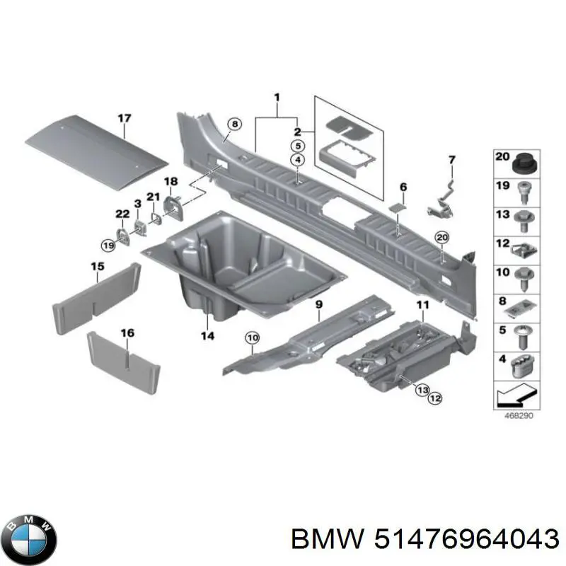 51476964043 BMW 