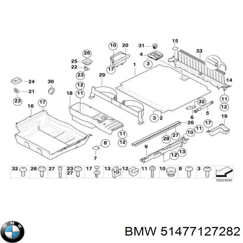 Tampa de bateria recarregável (PILHA) BMW 51477127282 preço, a partir de 99,22 USD