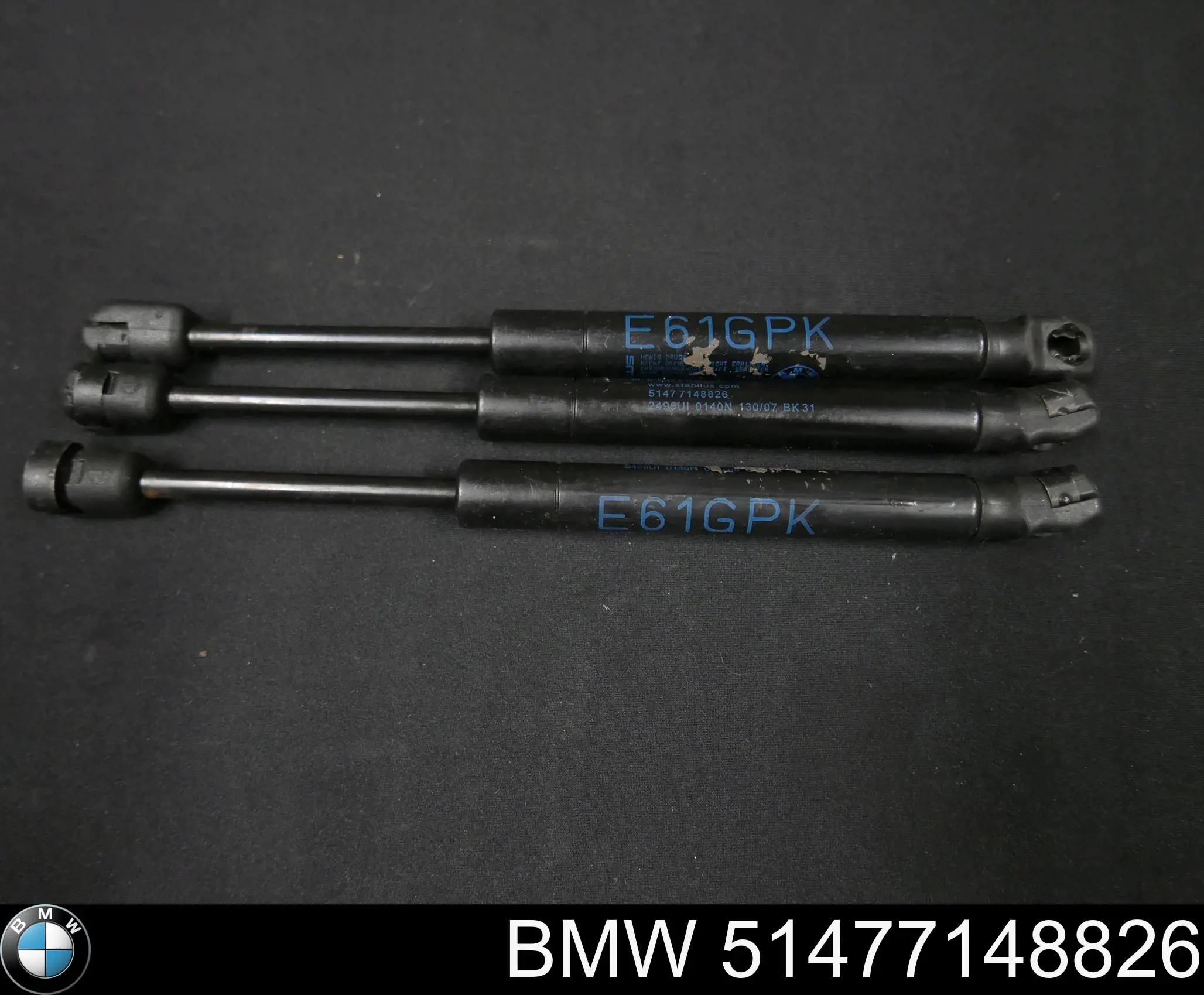 51477148826 BMW Amortecedor de tampa de porta-malas (de 3ª/5ª porta traseira)