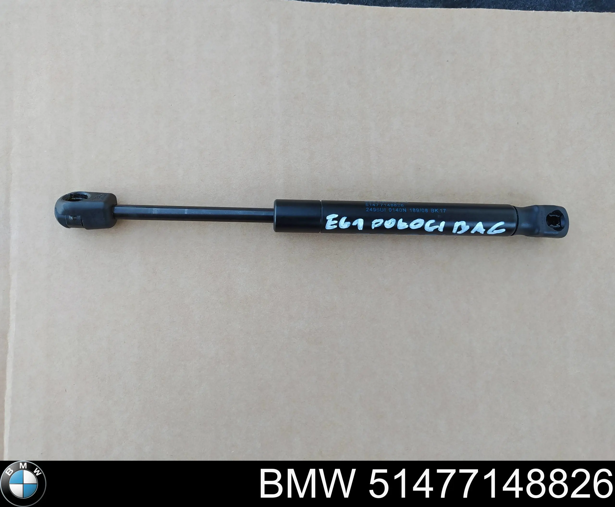 Amortecedor de tampa de porta-malas (de 3ª/5ª porta traseira) BMW 51477148826 preço, a partir de 15,41 USD