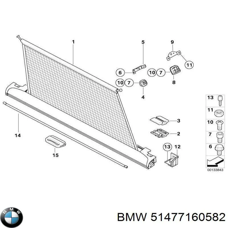  BMW 51477160582 preço, a partir de 93,27 USD