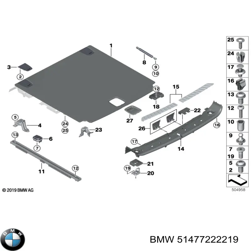  BMW 51477222219 preço, a partir de 117,42 USD