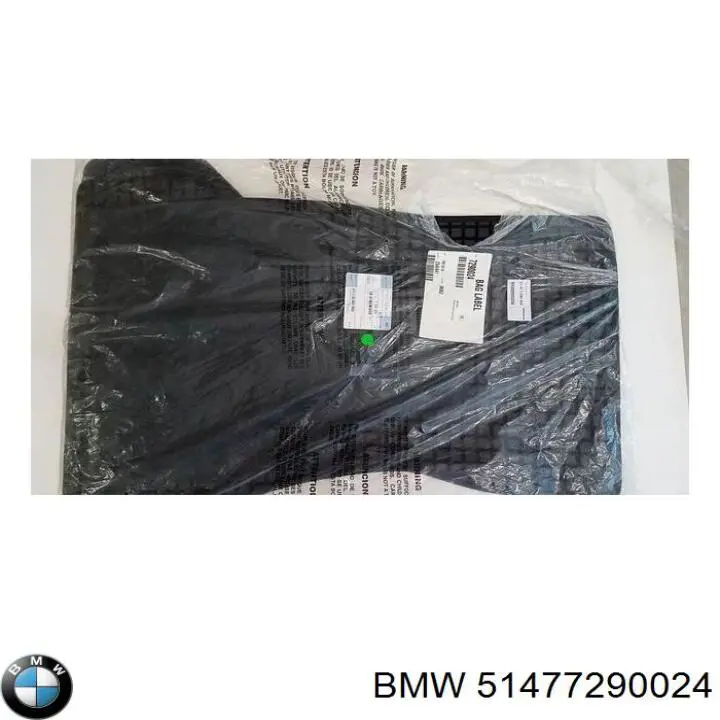 51477290024 BMW Tapetes dianteiros + traseiros, kit