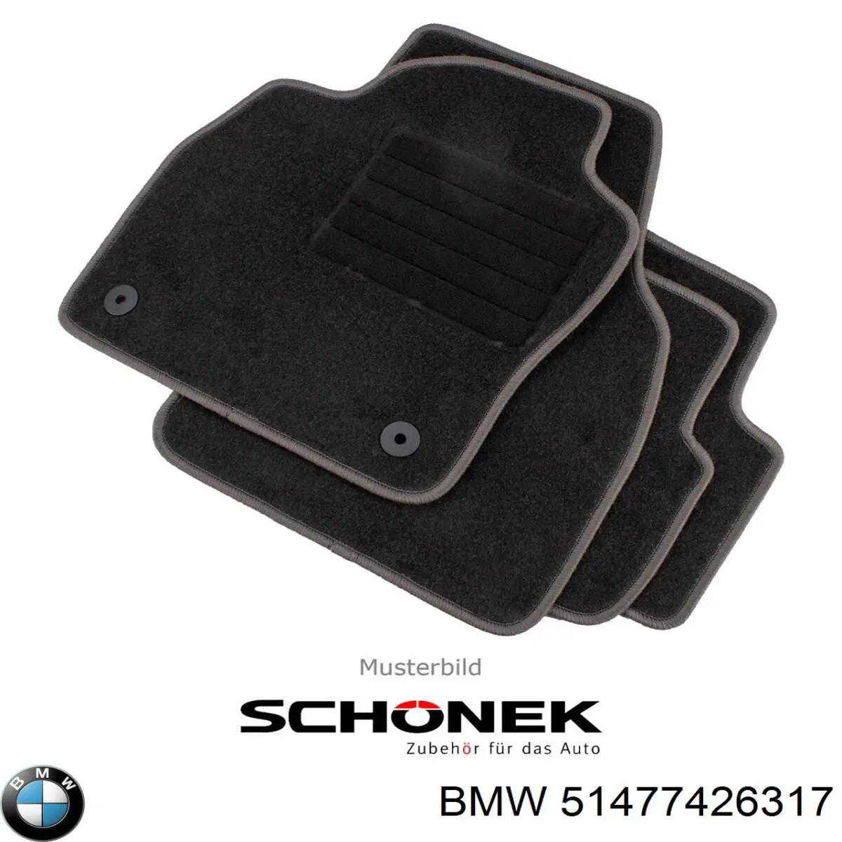 Tapetes dianteiros + traseiros, kit BMW 51477426317 preço, a partir de 194,65 USD