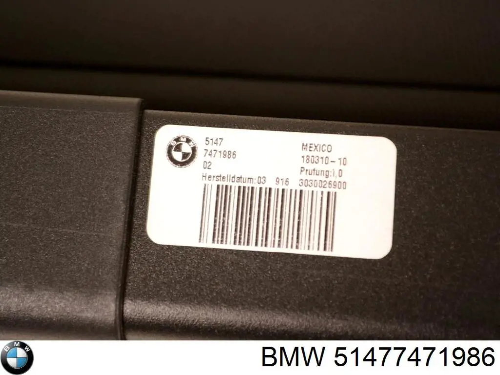 Estore da seção de bagagem BMW 51477471986 preço, a partir de 406,88 USD
