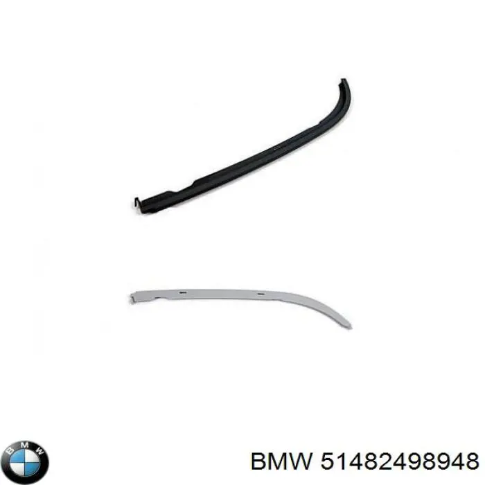 Compre 51482498948 BMW Isolamento de ruído da capota