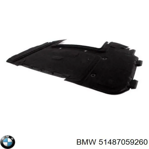 51487059260 BMW Isolamento de ruído da capota