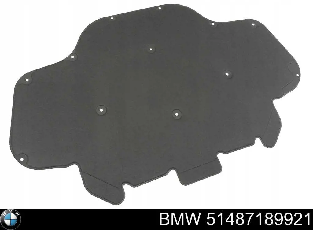 Isolamento de ruído da capota BMW 51487189921 preço, a partir de 157,12 USD