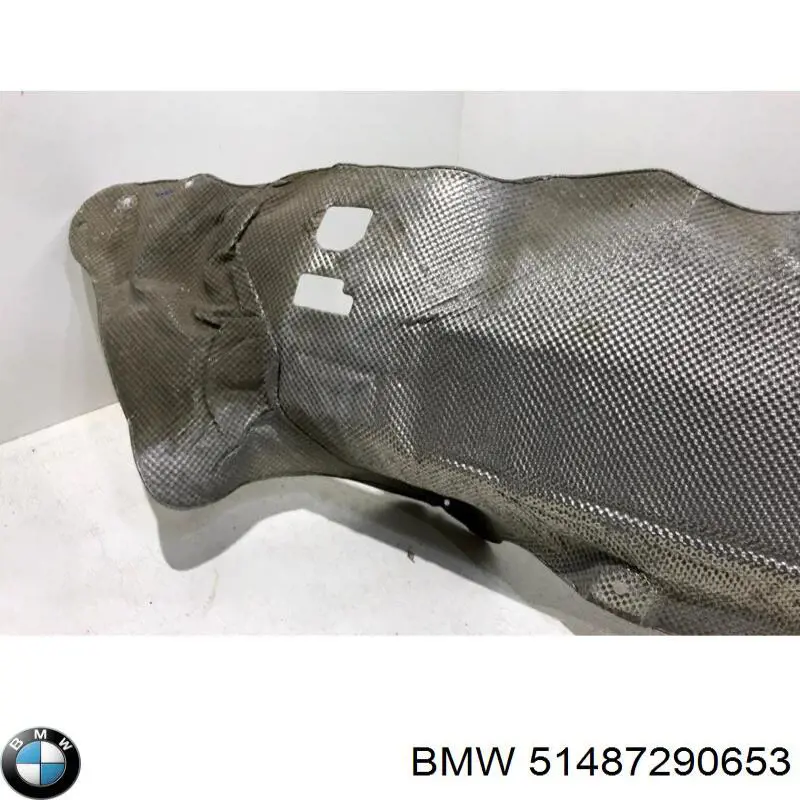 Proteção (tela térmica) do sistema de escape BMW 51487290653 preço, a partir de 151,02 USD