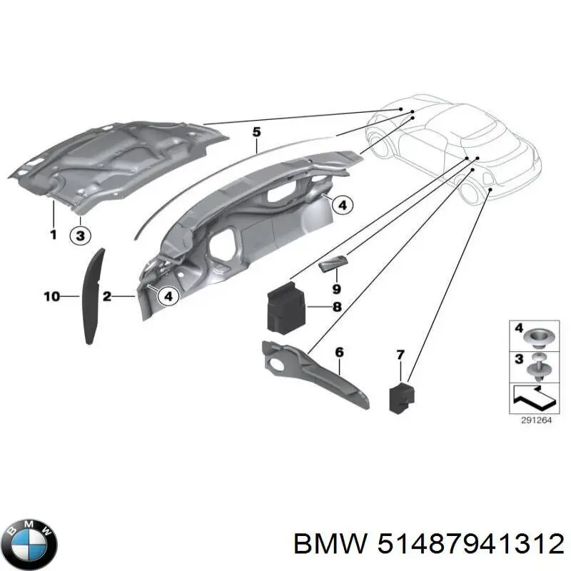  BMW 51487941312 preço, a partir de 72,26 USD