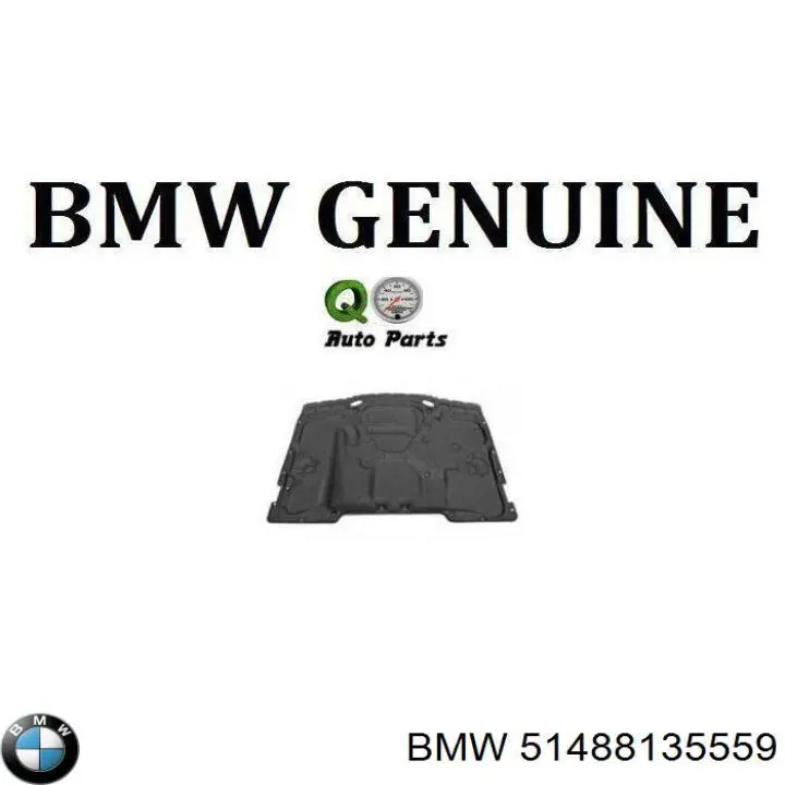 51488135559 BMW Isolamento de ruído da capota