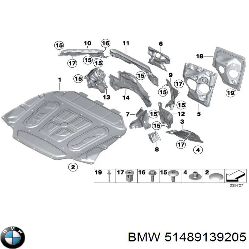  BMW 51489139205 preço, a partir de 54,47 USD
