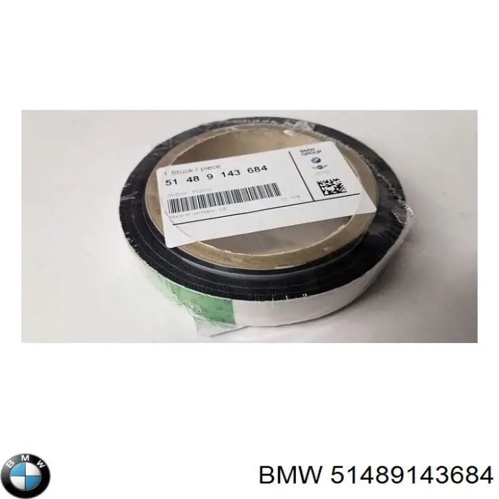 51489143684 BMW Isolamento contra o ruído do painel de motores