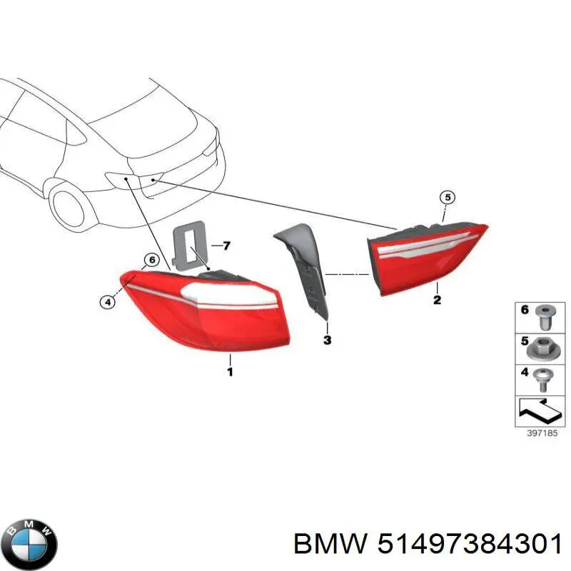 Compre 51497384301 BMW 