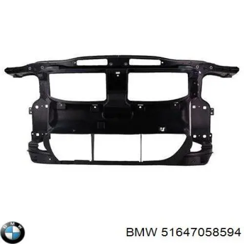 Suporte do radiador montado (painel de montagem de fixação das luzes) BMW 51647058594 preço, a partir de 138,22 USD