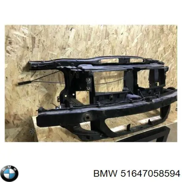 Compre 51647058594 BMW Suporte do radiador montado (painel de montagem de fixação das luzes)