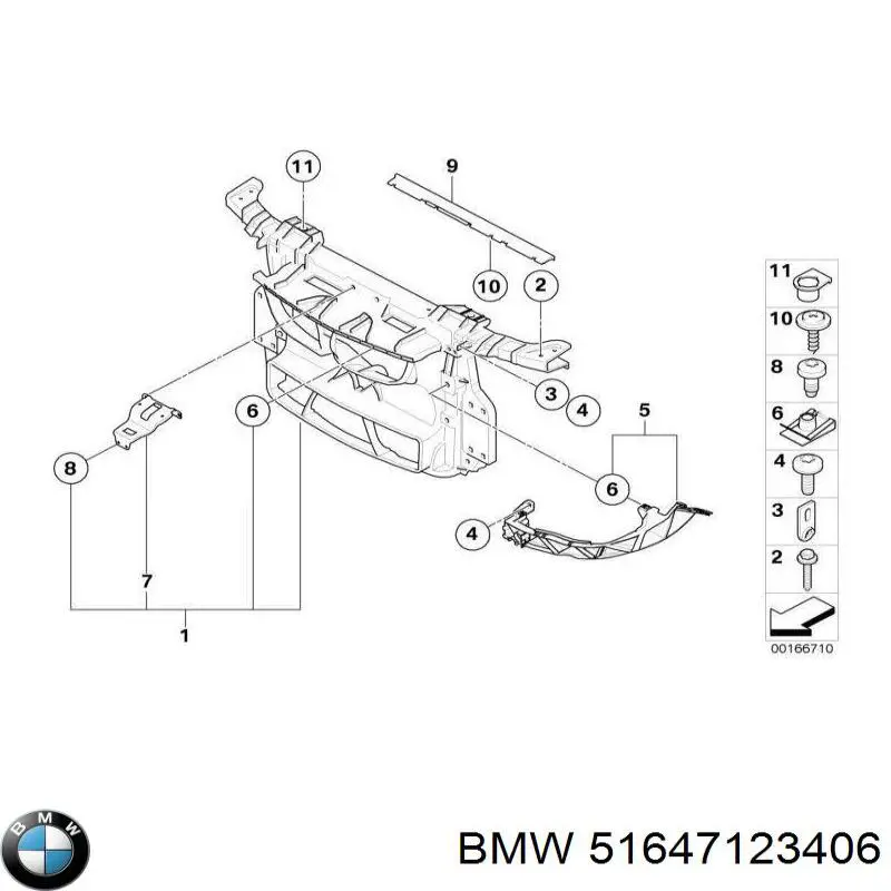 Compre 51647123406 BMW 