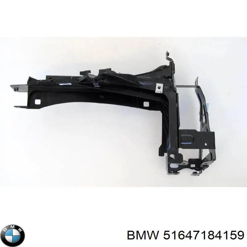 51647184159 BMW Consola (adaptador) de fixação da luz dianteira esquerda