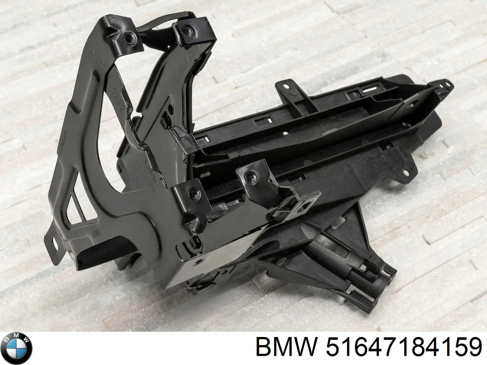 Compre 51647184159 BMW Consola (adaptador) de fixação da luz dianteira esquerda