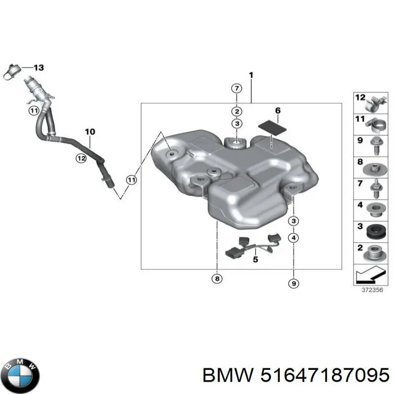 Reforçador inferior de suporte do radiador BMW 51647187095 preço, a partir de 19,44 USD