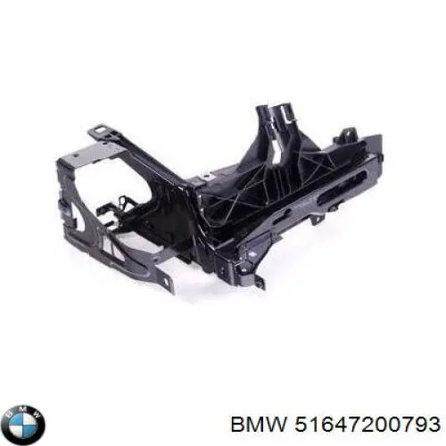 Consola (adaptador) de fixação da luz dianteira esquerda BMW 51647200793 preço, a partir de 73,84 USD