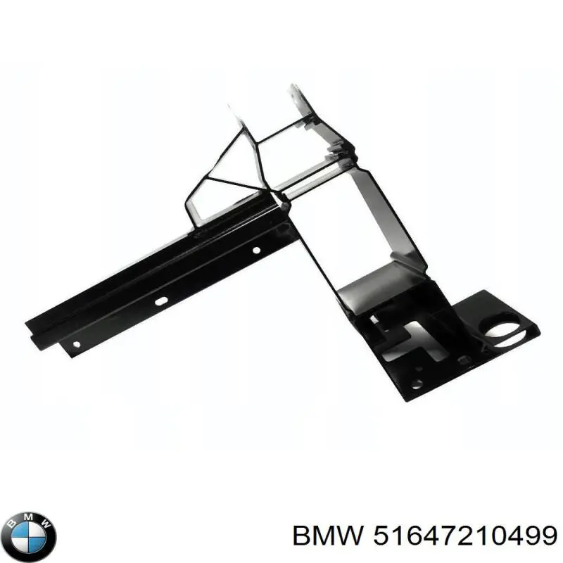 Suporte esquerdo do radiador (painel de montagem de fixação das luzes) BMW 51647210499 preço, a partir de 177,40 USD