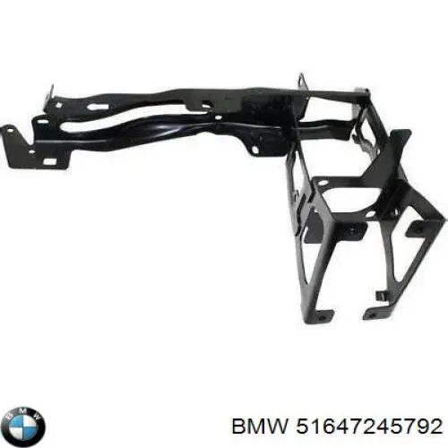 51647245792 BMW Consola (adaptador) de fixação da luz dianteira direita