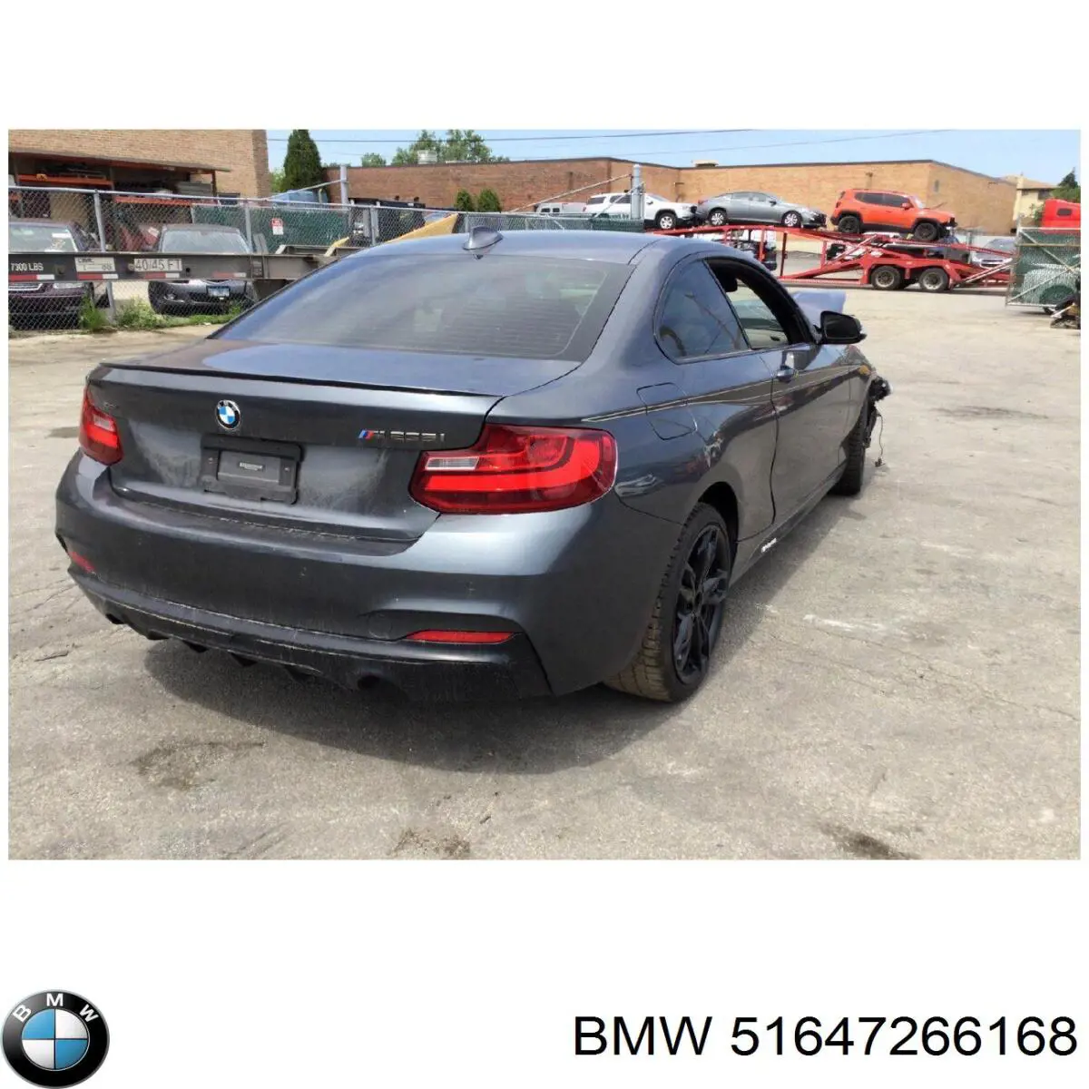Compre 51647266168 BMW Consola superior direita do radiador