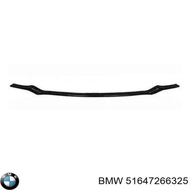 51647266325 BMW Reforçador do pára-choque dianteiro