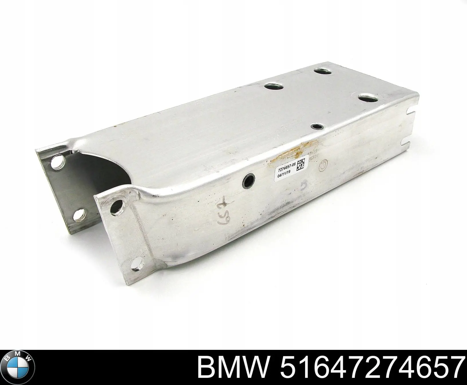 51647274657 BMW Consola de reforçador do pára-choque dianteiro