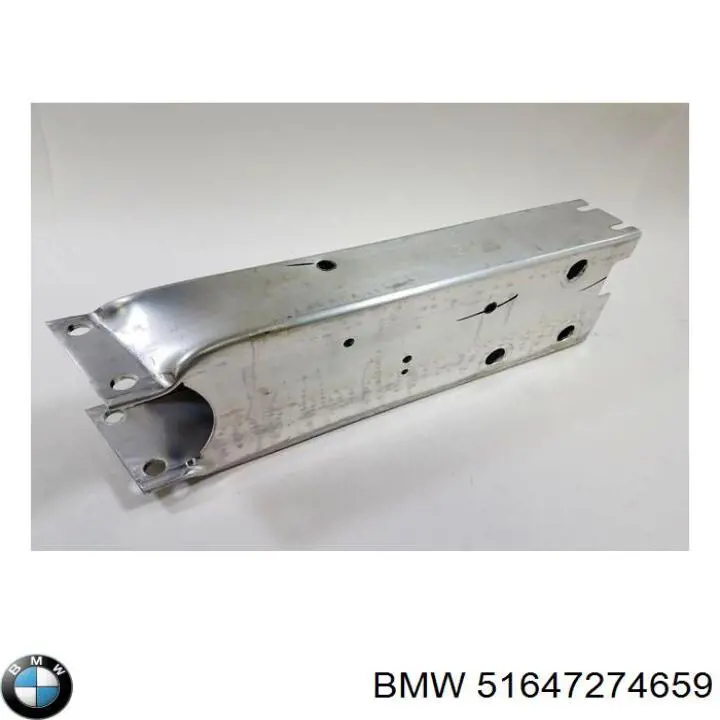 51647274659 BMW Consola de reforçador do pára-choque dianteiro