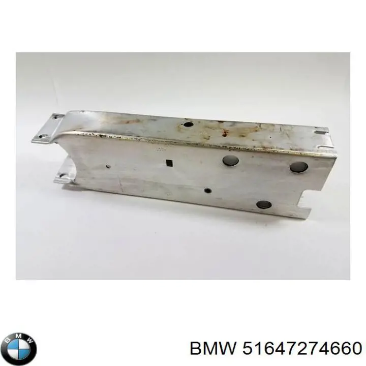 51647274660 BMW Consola de reforçador do pára-choque dianteiro