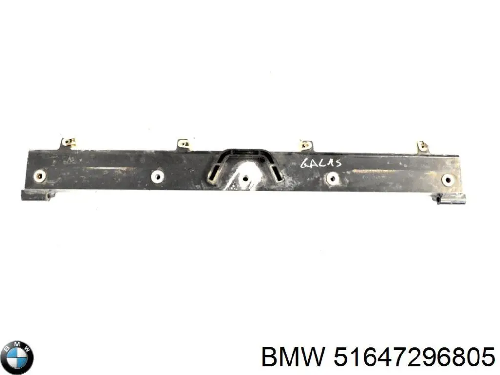 51647296805 BMW Suporte do radiador montado (painel de montagem de fixação das luzes)