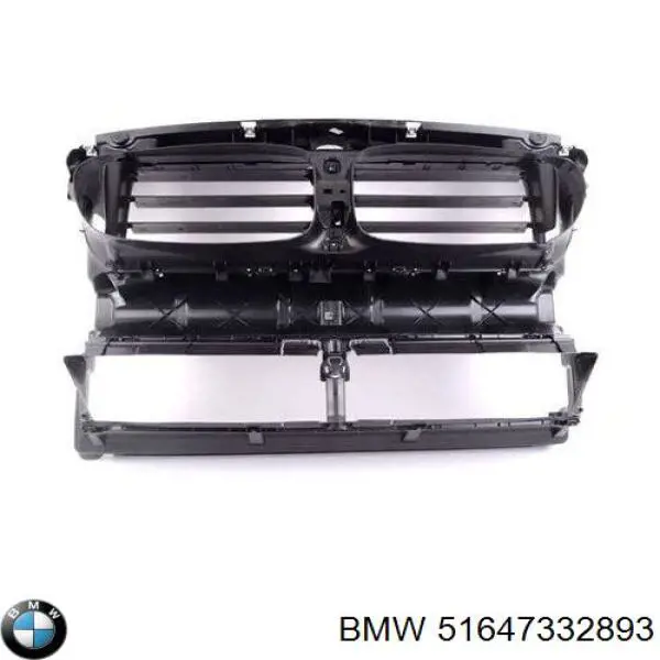 51647332893 BMW Conduto de ar (defletor) do radiador