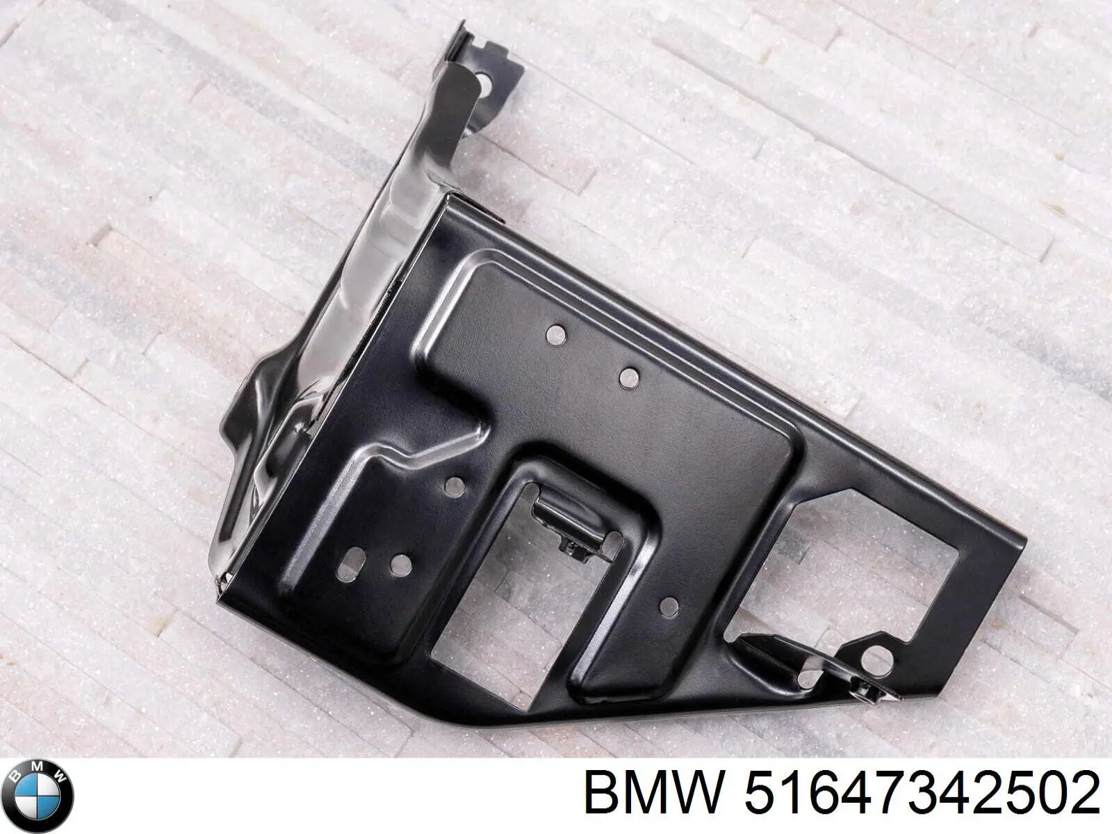 Compre 51647342502 BMW Consola (adaptador) de fixação da luz dianteira direita