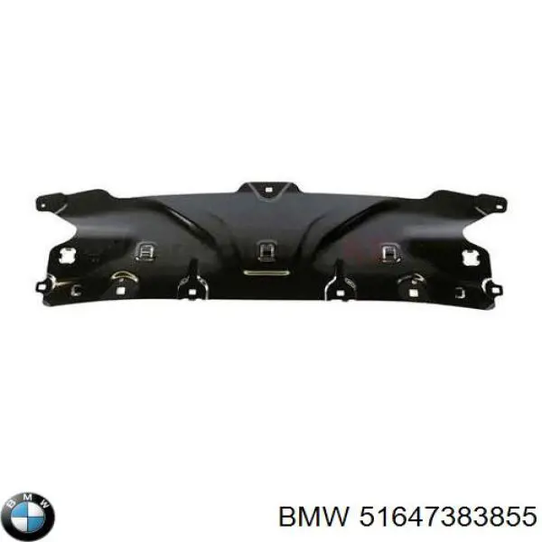 51647383855 BMW Placa sobreposta superior do painel dianteiro (de suporte do radiador)