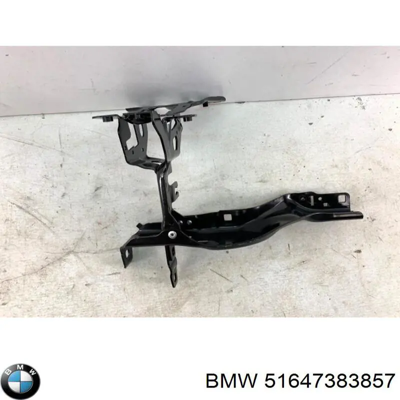 51647383857 BMW Consola (adaptador) de fixação da luz dianteira esquerda