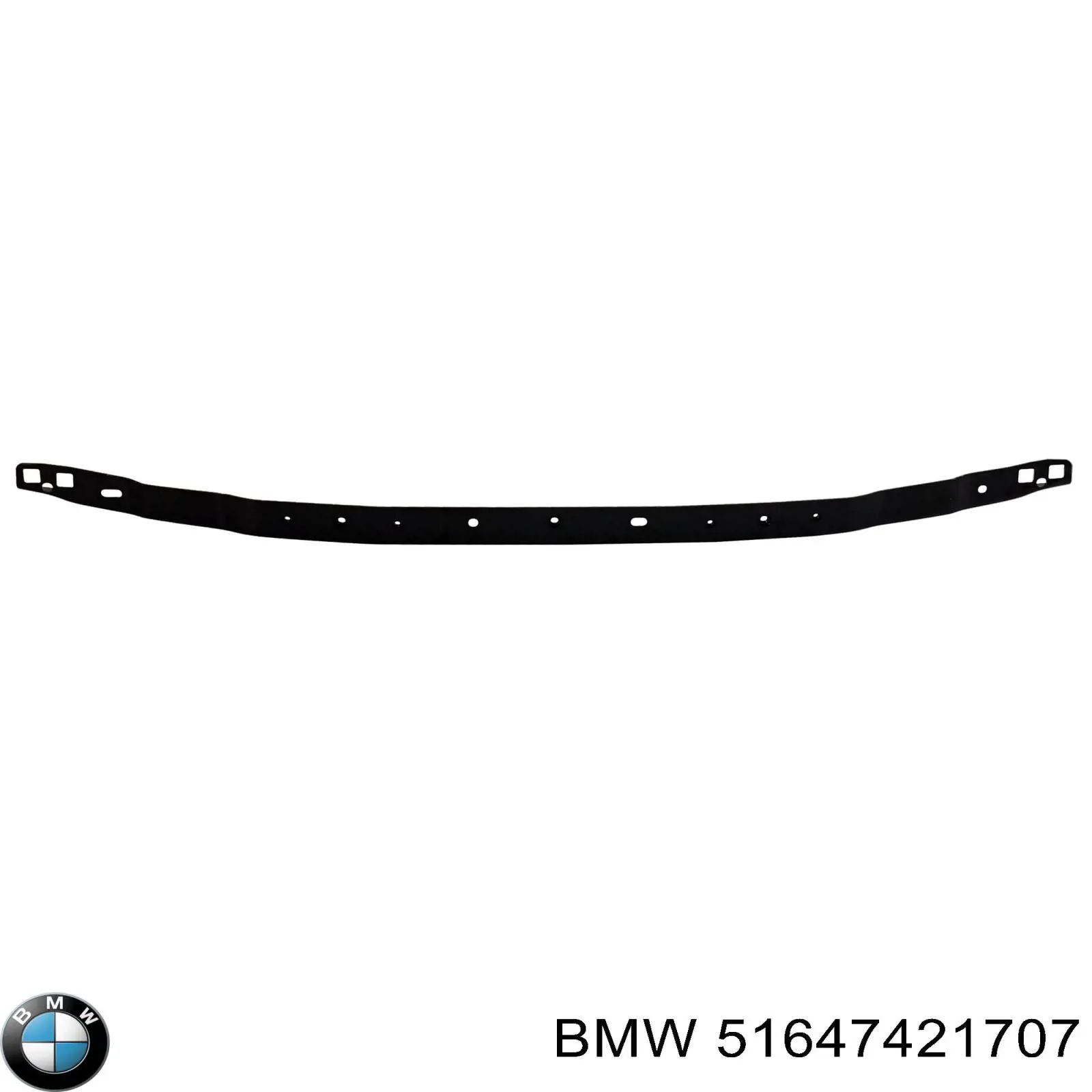 Suporte superior do radiador (painel de montagem de fixação das luzes) BMW 51647421707 preço, a partir de 80,28 USD