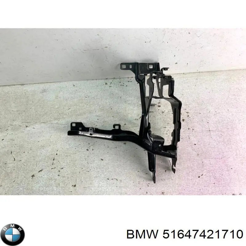 Consola (adaptador) de fixação da luz dianteira direita BMW 51647421710 preço, a partir de 190,53 USD