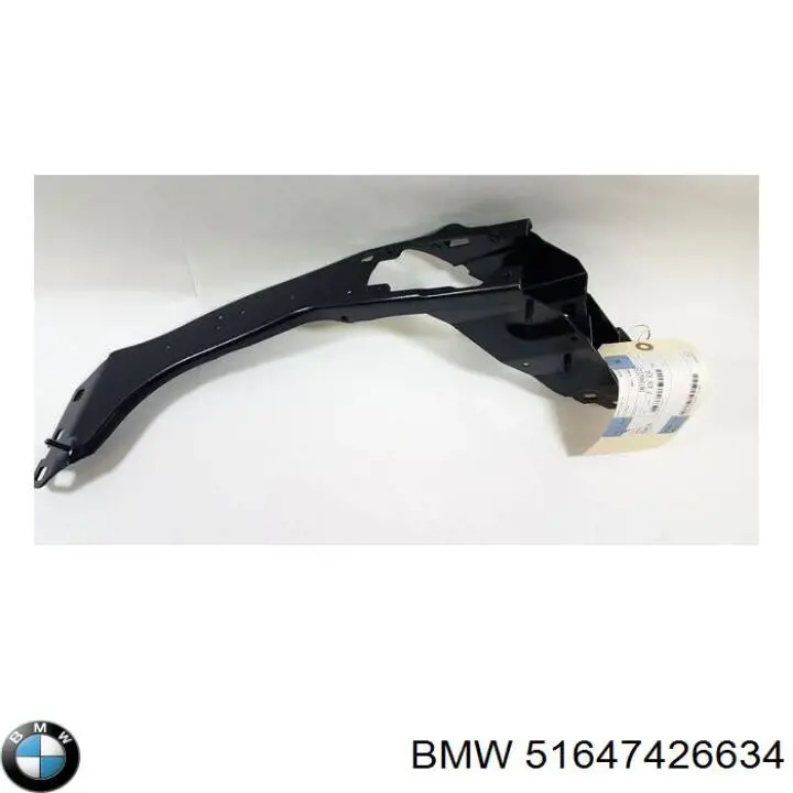51647426634 BMW Consola (adaptador) de fixação da luz dianteira direita